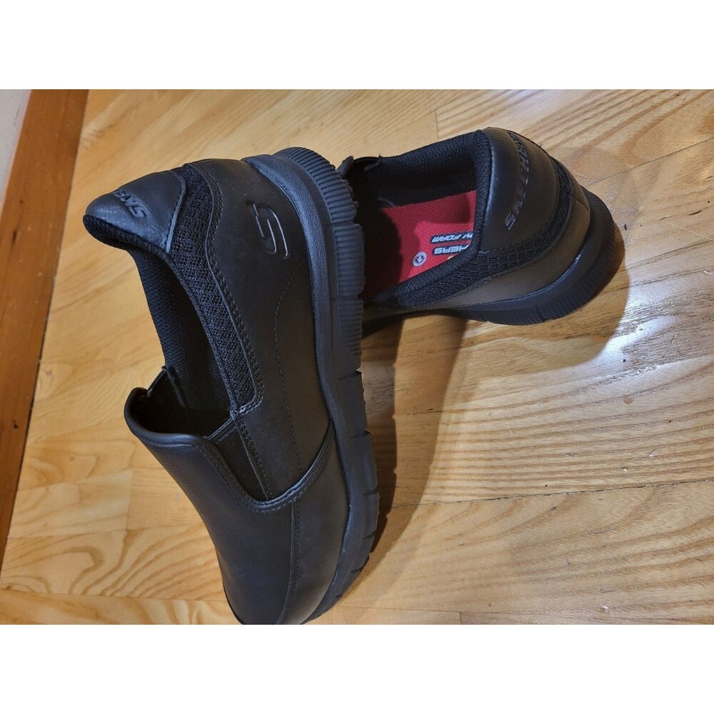 Skechers Nampa Annod SR EH Womens Slip Resistant Work Shoes Black 10M NEW - Picture 7 of 9